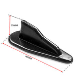 10 pcs Universal EVO Style PP Roof Shark Fins Spoiler Wing Kit Vortex Generator